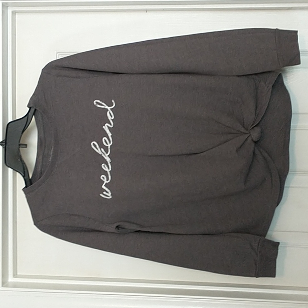 Sonoma goods for life, size medium, grey sweatshirt